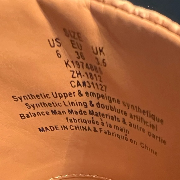 DKNY Cork Platform Slides Size 6 - Picture 7 of 7